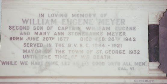 father (son of Capt William Eugene & Mary Ann Stonebanks)