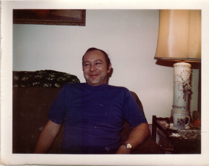 Polaroid picture taken at Grandmom's house by Anita